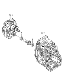 Input Shaft-2 Diagram and Parts List for SX3100 54ALB4S727-54ALB4SW727-54ALB4SX727-54ALB4SY727-54ALB4SZ727-54AMB4S727-54AMB4SW727-54AMB4SX727-54AMB4SY727-54AMB4SZ727 Cub Cadet Lawn Tractor
